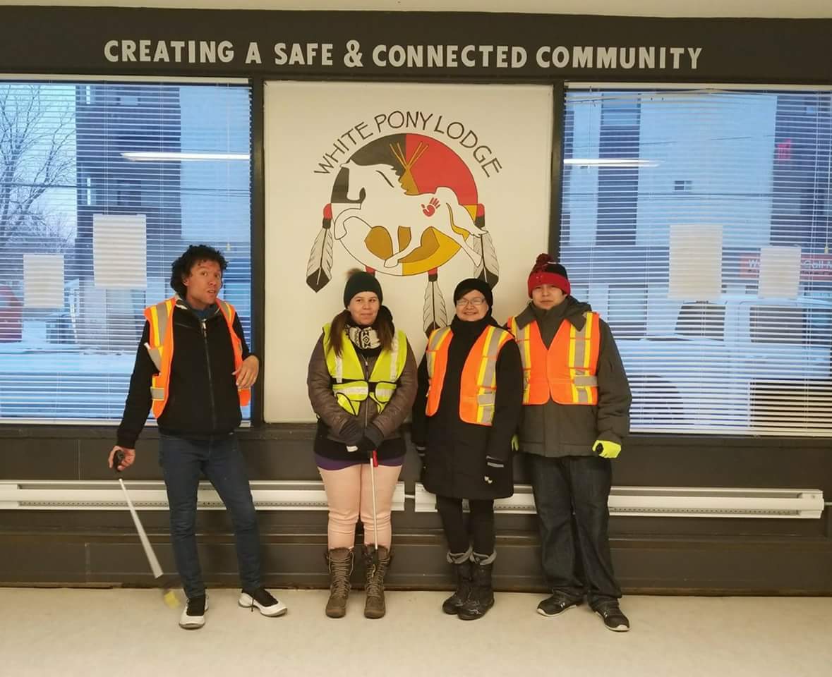 Saturday Night Patrol 💜 #NorthCentral #WhitePonyLodge