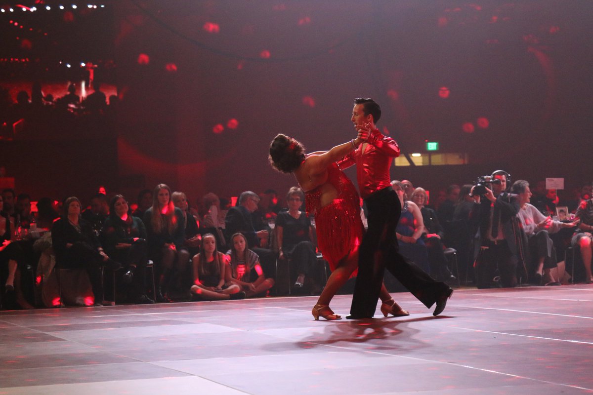 RedCrossWIS's tweet photo. And the last dance from our very own Jody Weyers @jweyers2 as she performs a bolero dance with Charles @MadisonMurrays What a finale! #DWOS18 #RedCrossAllStars https://t.co/M2vNgEvd2h
