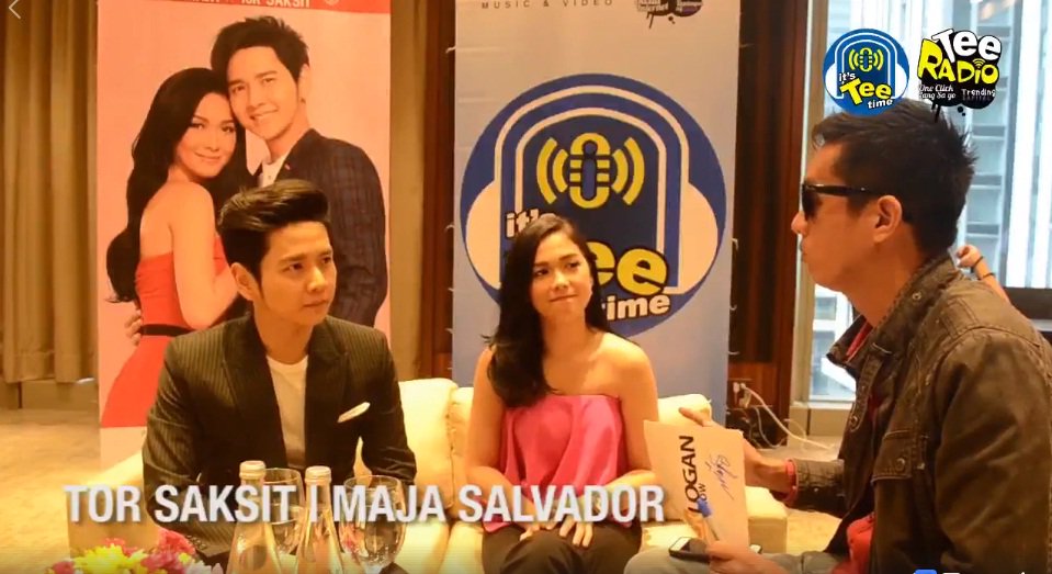 IvoryMusicPH's tweet photo. Maraming salamat @teeradio ���� #ItsTeeTime
with @dprincessmaja and @torsaksit 😍
Click the link para mapanood ng paulit-ulit 👉https://t.co/w487ecnsAu
Stream and Share #FallingIntoYou by #MajaSalvador X #ToRSaksit on 😍
@Spotify 👉 https://t.co/goiDSnnQo2
#ItsTeeTimeWithMajaXTor https://t.co/aRh23gtx0b