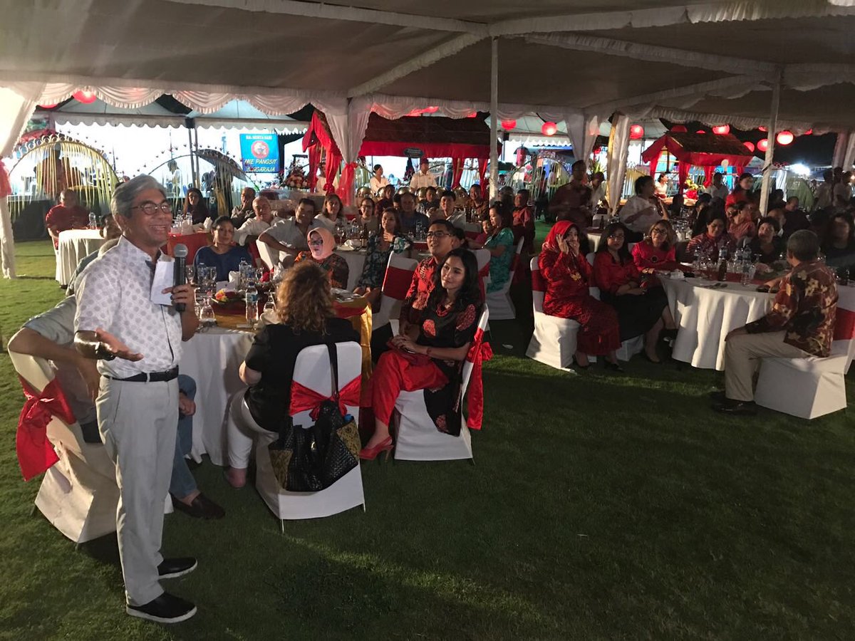 Kemlu_RI's tweet photo. 📷 Diplomatic Gathering 2018 (Bali, Indonesia) #KemluRI #VMFachir #BaliIsSafe #WonderfulIndonesia https://t.co/kBDwPi1bGj