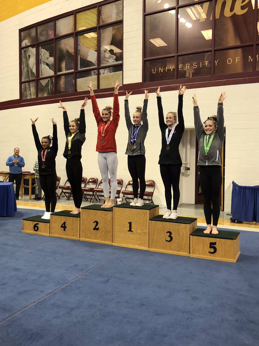 GoTRWarriors's tweet photo. Results in for Sophie Redding and her senior year performance at the state tournament...4th place on bars! 3rd place on floor! 2nd place in All Around! STATE CHAMPION in Vault! What an amazing career! Sophie becomes the most decorated individual athlete in Henry Sibley history! https://t.co/faLcql2MD6