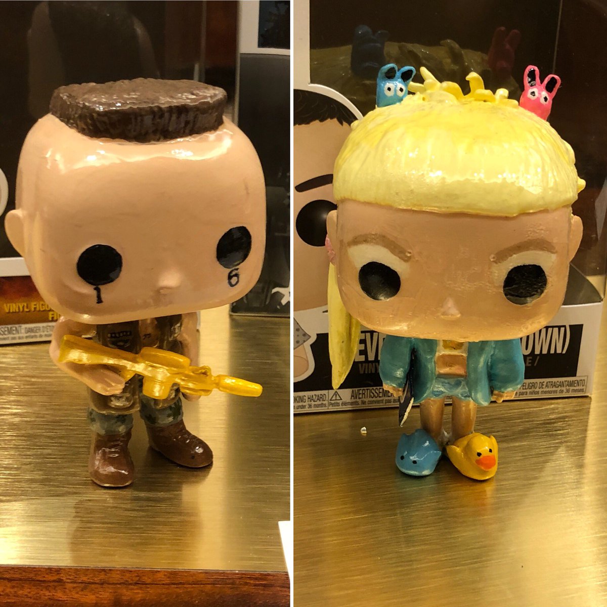 reviewnation's tweet image. #Ninja &amp;amp; ¥o-landi handmade toys! @DieAntwoord @OriginalFunko #rad #makethem #pop