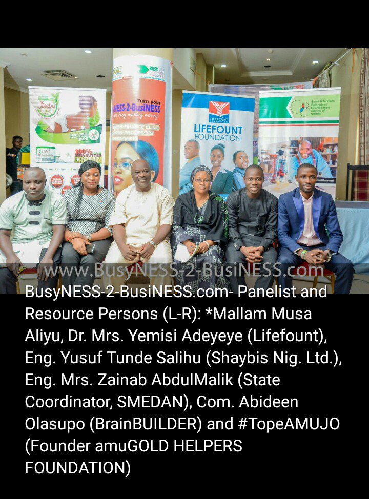 Busy2BusiNESS's tweet photo. We had a highly informing and educative practical session with experienced speakers, financial and BusiNESS expert on how we can turn our #Busyness2Business @Busy2BusiNESS ILORIN. Powered by @AmujoTemitope

Discussing 
#BusinessFinanceClinic #BusinessTiming #BusinessProcesses https://t.co/UifjZaLrAv