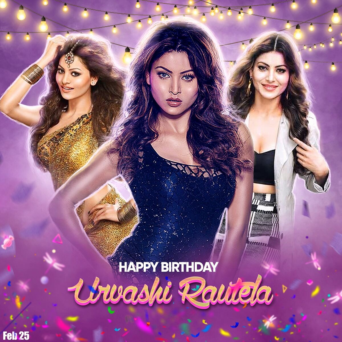 Happy Birthday to you Urvashi Rautela 