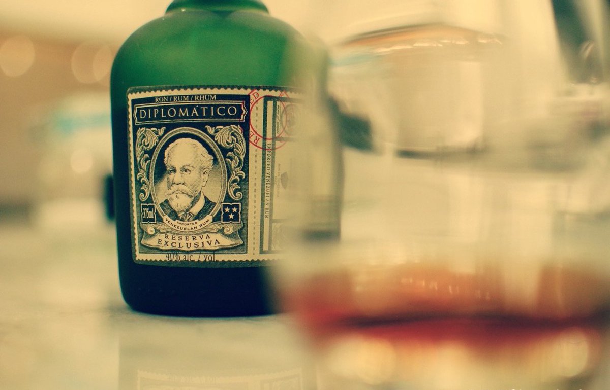 It's Sunday so it must mean Rum Day. Today we're saying Big Up to Diplomatico Reserva Exclusiva Rum. Rich, sweet and fruity, just how we like 'em. #Sunday #Rumday