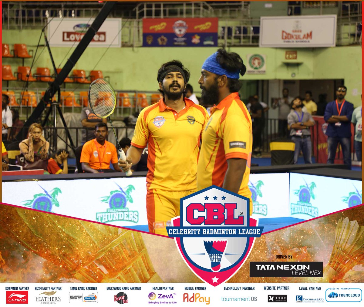 CBLindia's tweet photo. A close competition between namma #ChennaiRockers and #tollywoodthunders!
#CBL #CBL2018 #cblseason2 https://t.co/JI704yUagb