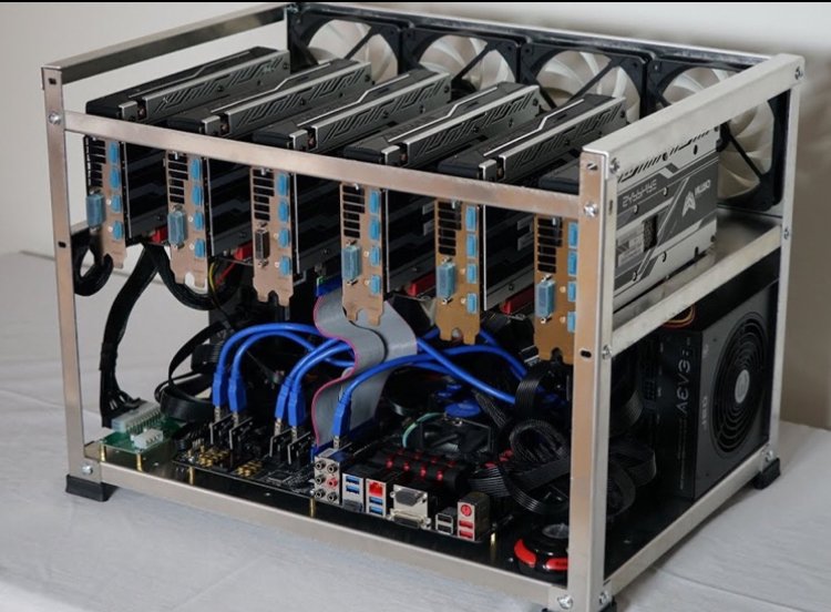 eugeneowner's tweet image. Продажа оборудования для майнинга. 
Ферма для майнинга  
6-Radeon 570 (8Gb)
Доход в день 11$
Стоимость 3500$
#майнинг #криптовалюта #оборудования