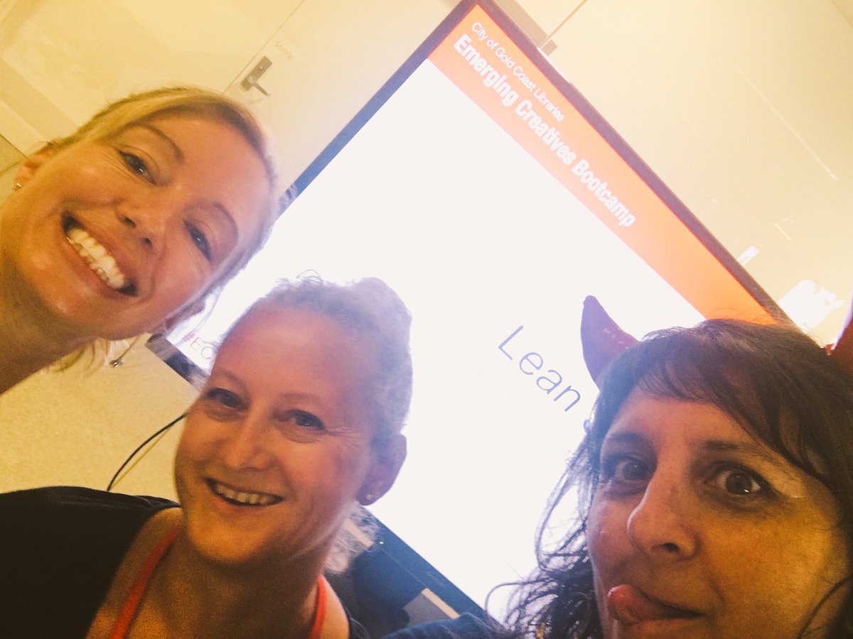 yaazamAus's tweet photo. Facilitating lean today the Gold Coast libraries with these ladies @shazzybell78 #EBC18 https://t.co/Ch3KXOjOoz