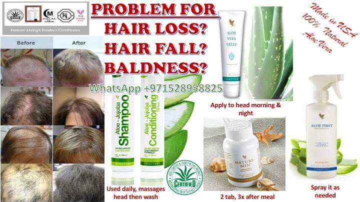 Problem with hair loss here is the remedy 
WhatsApp +971528958825
Order online :bit.ly/2C2L5Au
