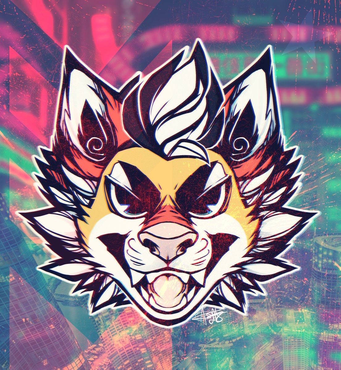 ALLOSAUREX's tweet photo. Logo art i'm not gonna use for anything //shrug https://t.co/OKbkOCHlKG