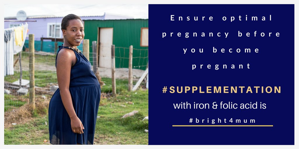 Great advice that is #bright4mum &amp; baby - take an antenatal multiple micronutrient supplement that includes iron &amp; folic acid. Start when thinking of a #pregnancy for best results <a href="/PregnancyTricks/">Pregnancy Tricks</a>