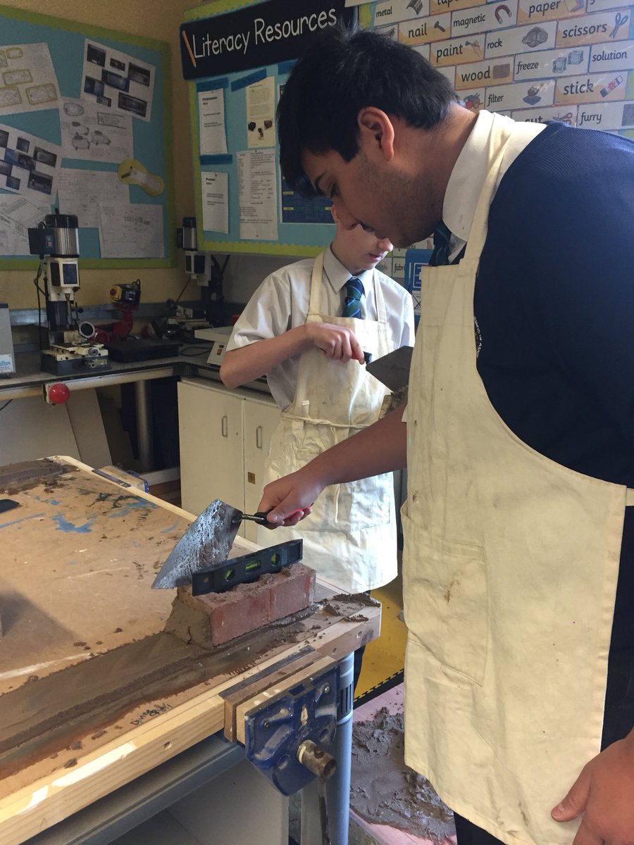 academy_assisi's tweet photo. Fourthly, it was Mrs Cousineau’s Y9 class’s first attempt at bricklaying. Students were BRILLIANT! Their listening skills were fantastic and they put all their efforts into doing their very best. Look at the results... https://t.co/SQkMEivjjW