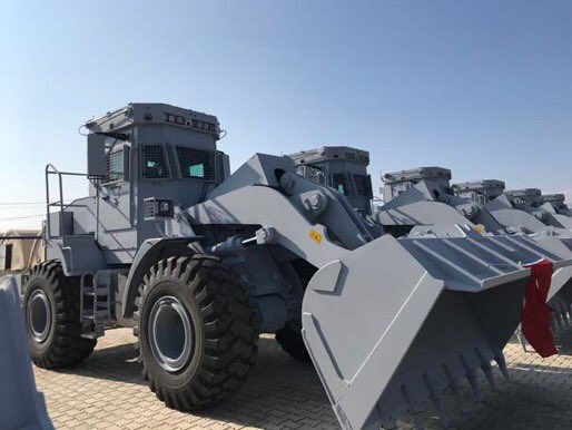 Uzaktan kontrol edilebilen 43 adet zırhlı iş makinesi “TOSUN”, güvenlik güçlerimizin tarafından Zeytindalı Harekatı’nda aktif olarak kullanılıyor.