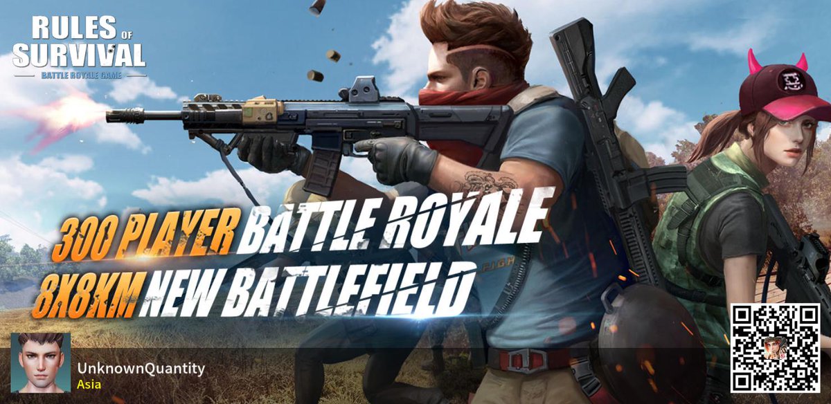 quantityunknown's tweet image. #RulesofSurvival