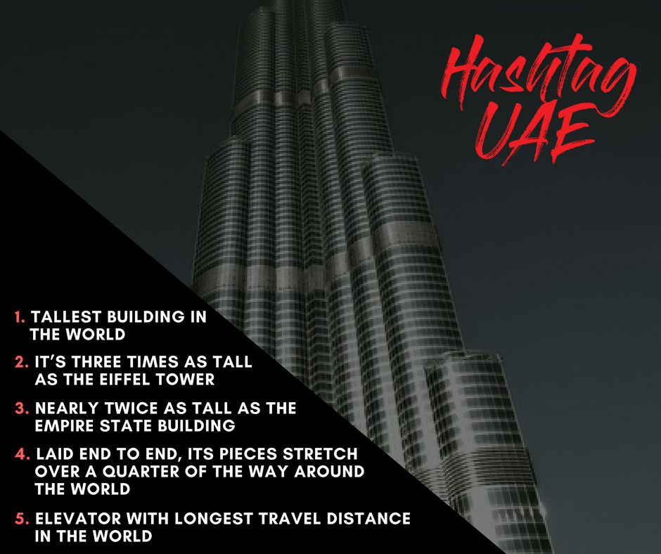 hashtaguaeworld's tweet photo. How amazing is @BurjKhalifa.
Here are some intereting facts.
#UAE #MyUAE #BurjKhalifa #HashtagUAE #UAEfacts #WeLoveUAE #mydubai #dxb #daily https://t.co/aOqgBqjG6M