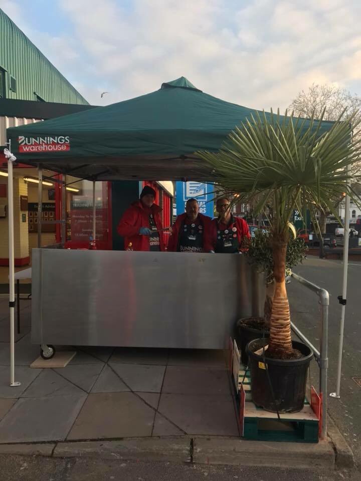 Melvin hall community sausage sizzle, today at Bunnings Penge 10-4 😃 please pop by and show your support