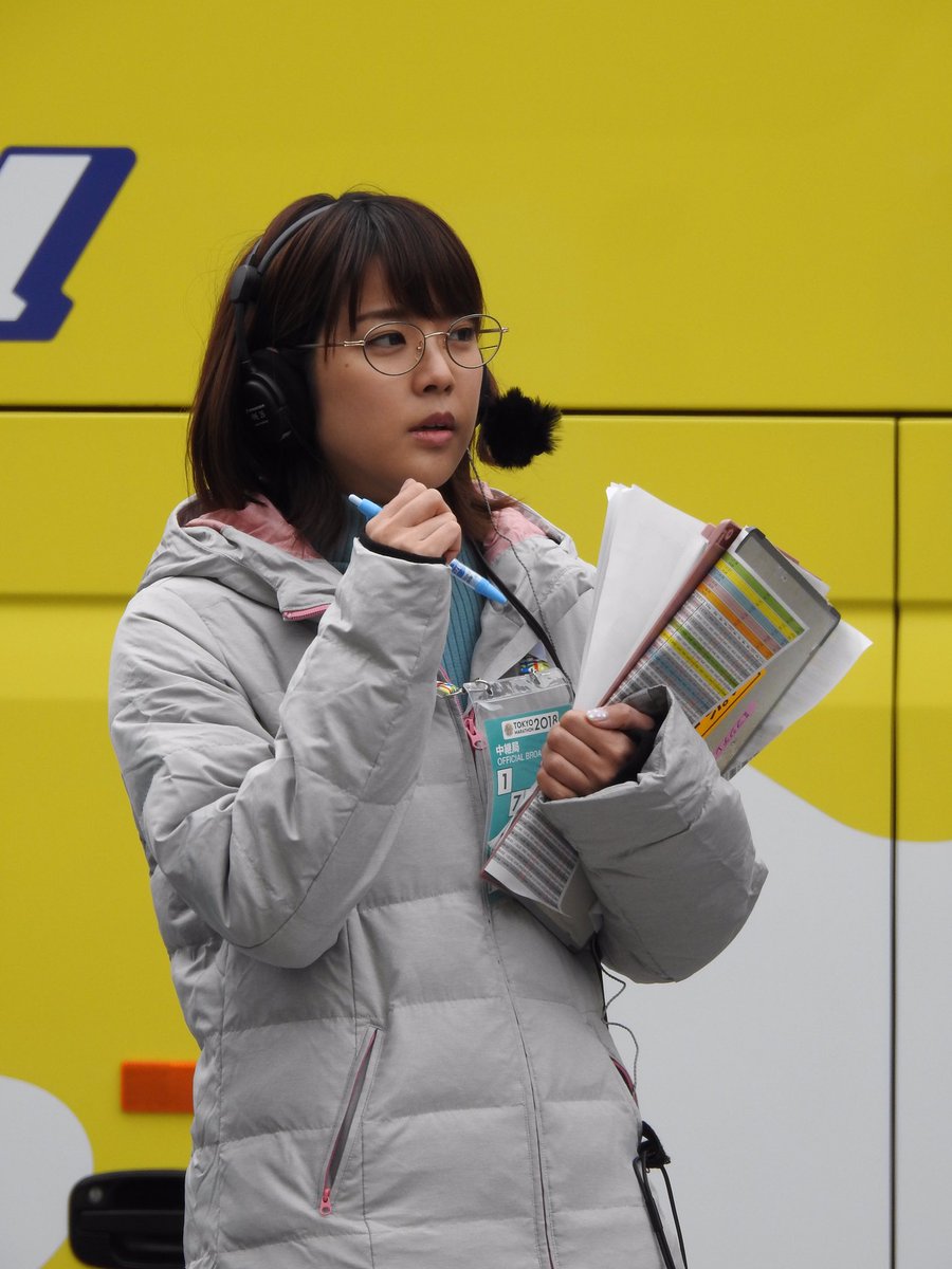 Tetsu O A Ha 久代萌美アナ とんねるず貴さんは ブスパン って言ってるけど そんな事はないけどなぁ ただ ちょっと下顎がプルンとしてるだけだよね 東京マラソン 久代萌美