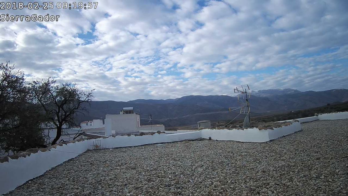 Está pasando en #Padules Temperatura: 7.2ºC Viento: 0.0 km/h Dirección NW aytopadules.com #SierraNevada #Alpujarra #Almería