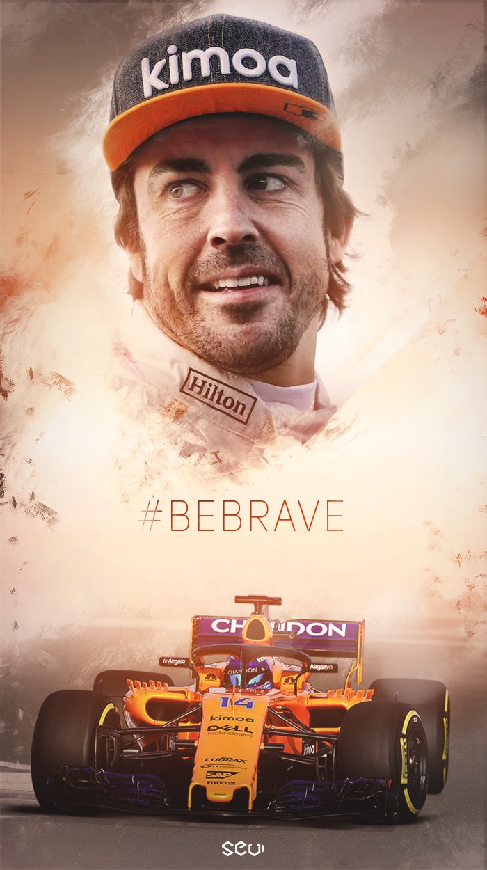 SeviGraphics X પર: Fernando Alonso Poster 2018. A new era in @McLarenF1  👀#BeBrave #Mclaren #MCL33 #Alonso  / X