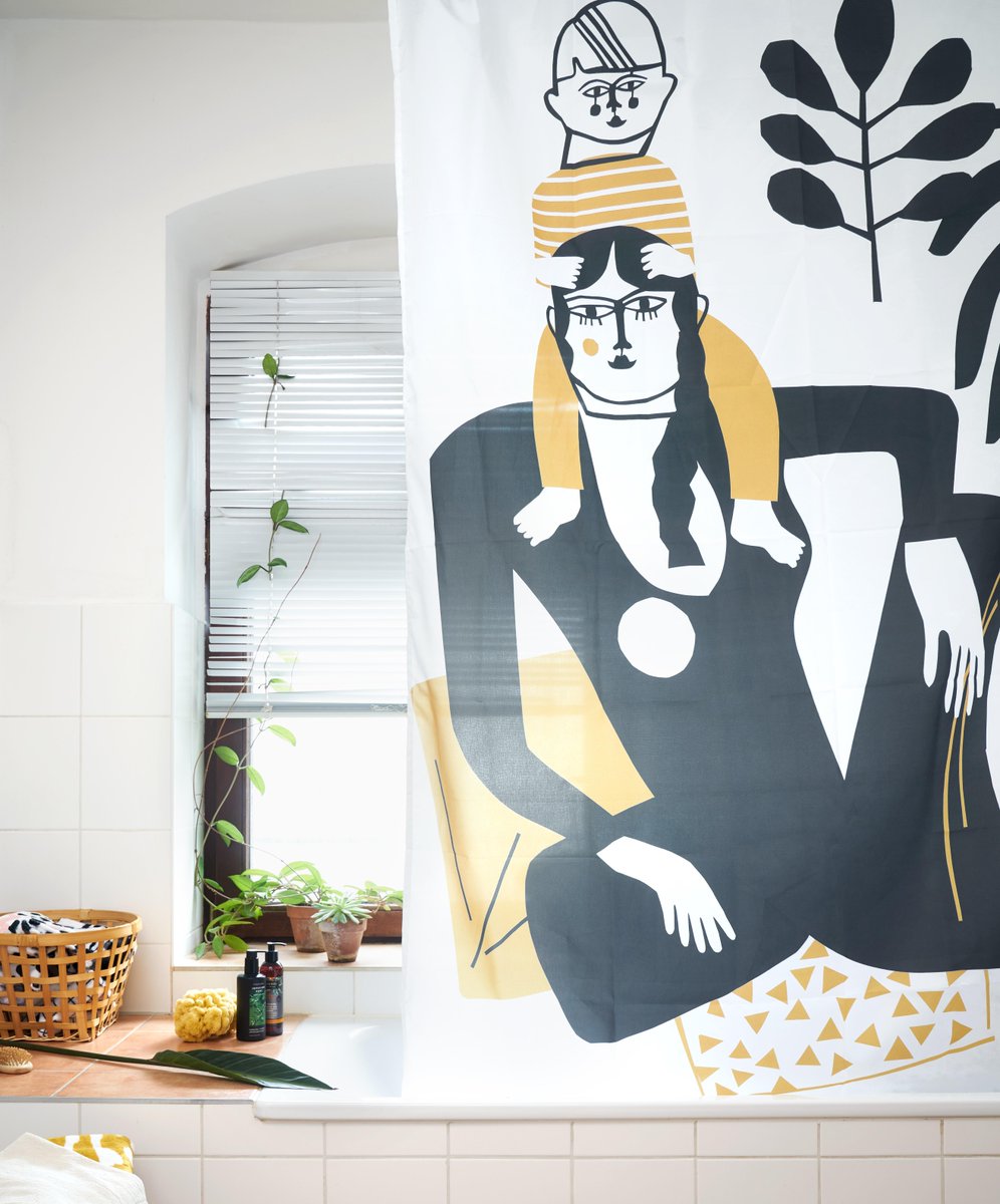 Time to raise the curtain on some well-deserved me-time.

Design:
Mother &amp; Child by Stephanie Wunderlich
fal.cn/curtains