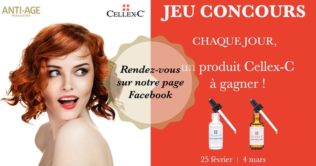 anti_age_mag's tweet photo. Nous avons une #surprise pour vous, rendez-vous sur notre page facebook https://t.co/Y7syWmazrp pour participer au jeu #concours !
#beauté #cosmétique #cellexc #gagner #produits https://t.co/6UsQqBHmxX