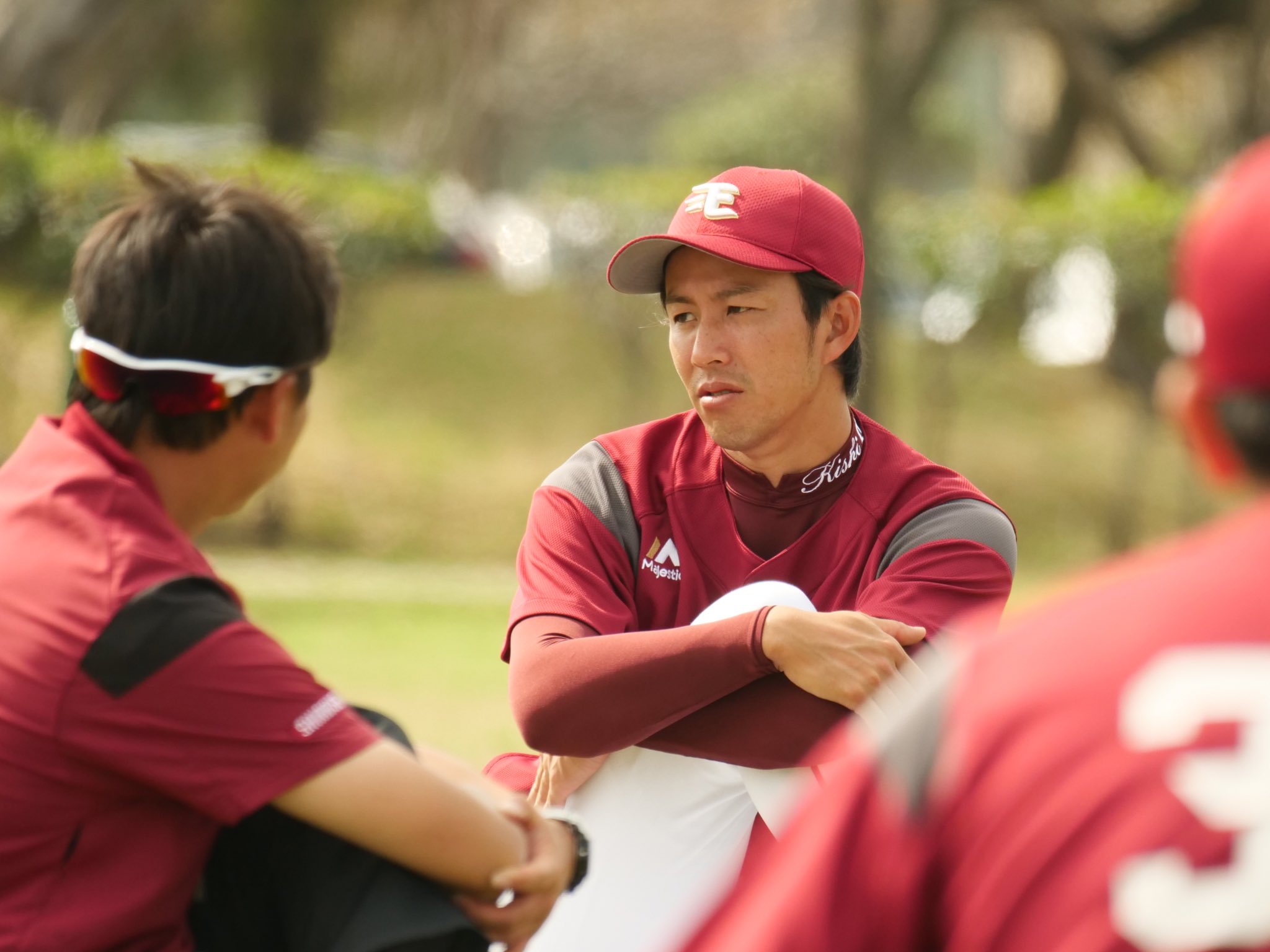 ぴらふ Auf Twitter お顔がちっさくてスタイル良くてものすごいピッチングするイケメンおった 18 2 25 楽天イーグルス 岸孝之 T Co Xci5cszt21 Twitter