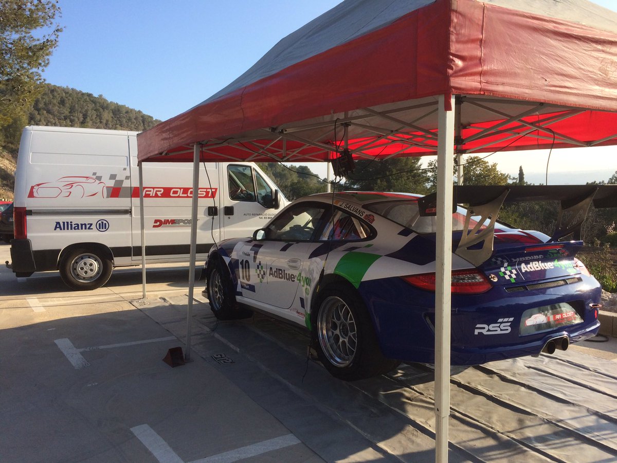 font_pep's tweet photo. Nova temporada del Català de muntanya, avui #alcover, també estrenem projecte amb el #Porsche #adBlue4you #arOlost https://t.co/R7axyfl8Il