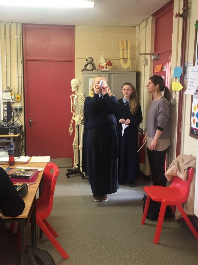 ASM_Limerick's tweet photo. Thanks to past student Natalie Breen, now with #Stryker #Limerick, for the enthusiasm & sense of fun she brings to the @JA_Irl #Futurewize Programme! Our First Years are loving learning about coding & physics & are looking forward to their introduction to forensics! #STEM 💻🚀 https://t.co/yFLAm0BJDM