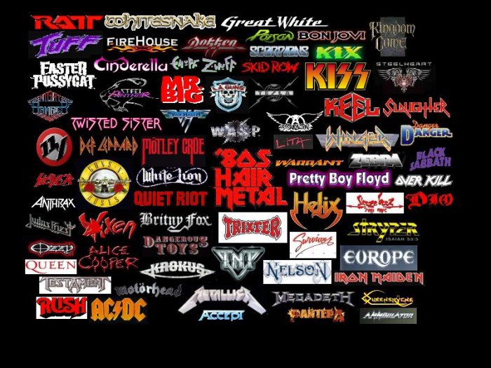 25 Of The Best Heavy Metal Logos