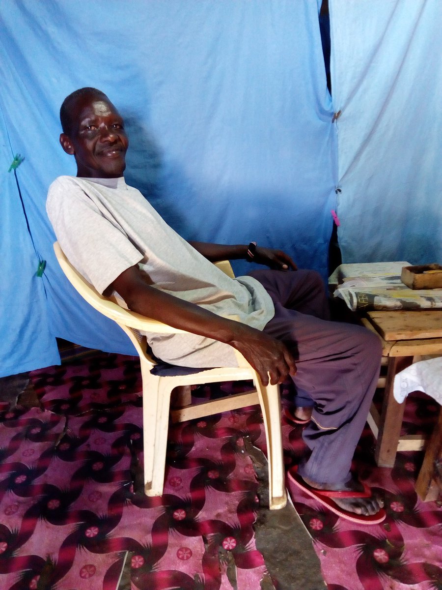 patricksafariR's tweet photo. SAD!!!
Today I met this forgotten Hero in Maralal, Samburu County.
BENSON LOKORWA, a Prison warder is a former world champion with records in 10 Kms, 25 Kms, Half Marathon races.
The guy really needs help. https://t.co/tx1g2MmbEo
