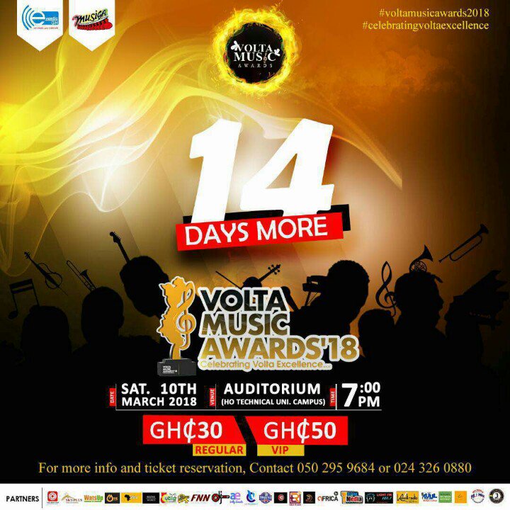 Mzadole's tweet photo. 14 Days More || VoltaMusicAwards2018 || @VoltaMusicAward || Grab Your Tickets. || 
#VoltaMusicAwards2018 
#VoltaConnect 🇬🇭🌎 https://t.co/MeXUGwblno