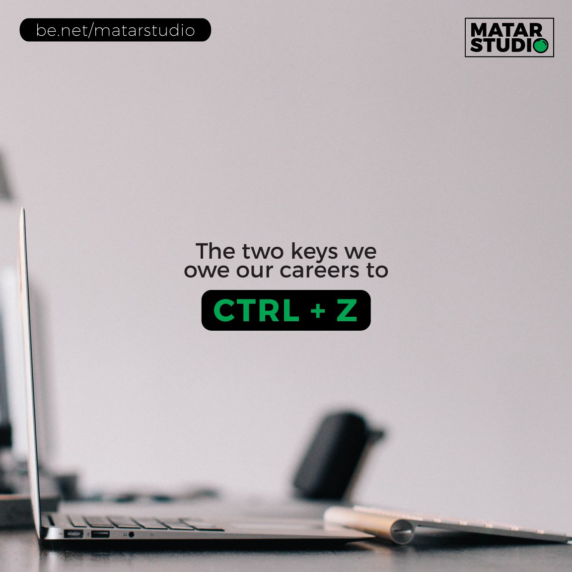 Matar_Studio's tweet photo. RT if CTRL+Z has played a major role in your design career!
#GraphicDesigning #PakistaniGraphicDesigners #MSDesignStories https://t.co/WaSypZ7i53