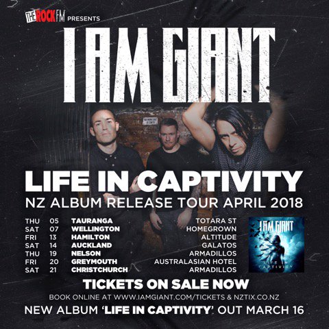 I Am Giant release video for ‘Don’t Look Back’ biggie.co.nz/index.php/5190… <a href="/iamgiant/">I AM GIANT</a> #musiclovers