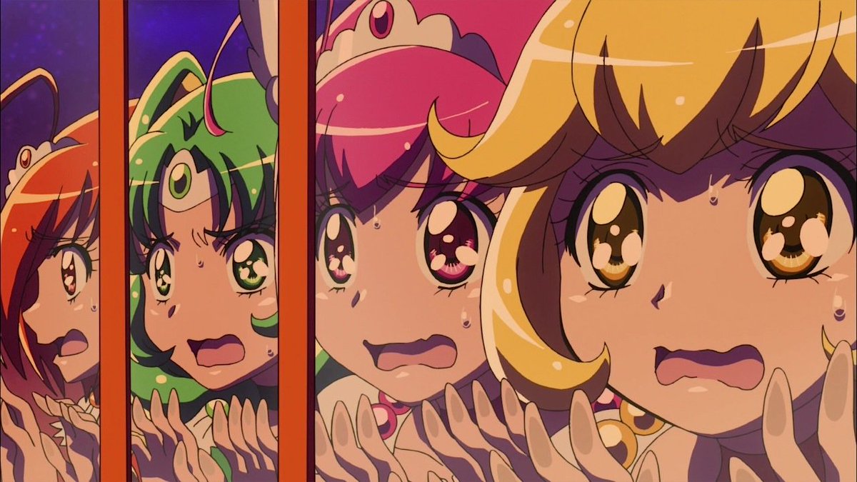 Hetax Film スマイルプリキュア第29話をbdにて再見 マジョリーナの作った遊園地のアトラクションでプリキュアと3幹部がゲーム対決という スマプリだから許されたと思われるギャグ回 ゲームには勝ったがビューティ以外はリアル世界で負けるというオチに