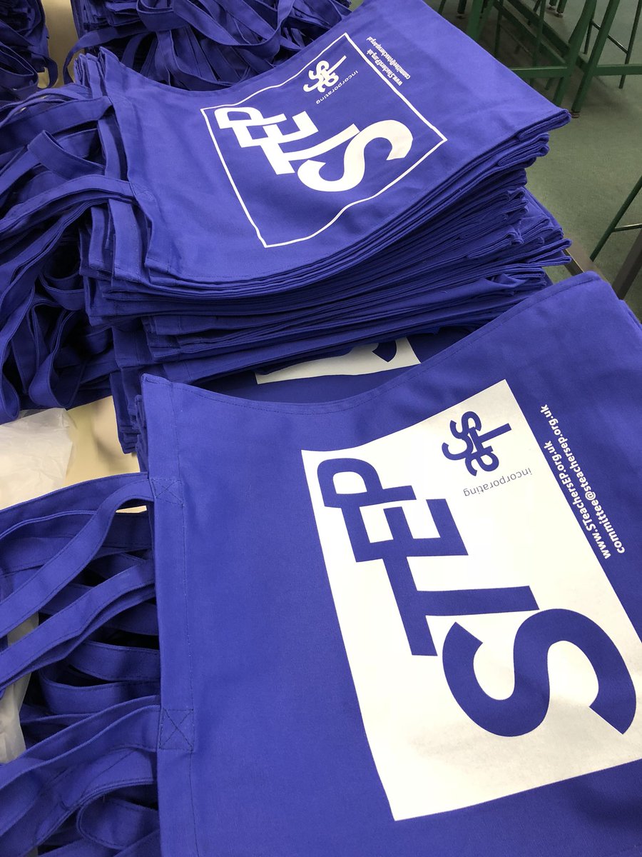 STeachersEP's tweet image. The conference countdown continues. Our delegate bags are packed and ready to go. We look forward to welcoming you on Saturday! #CLPL #STEPconference2018