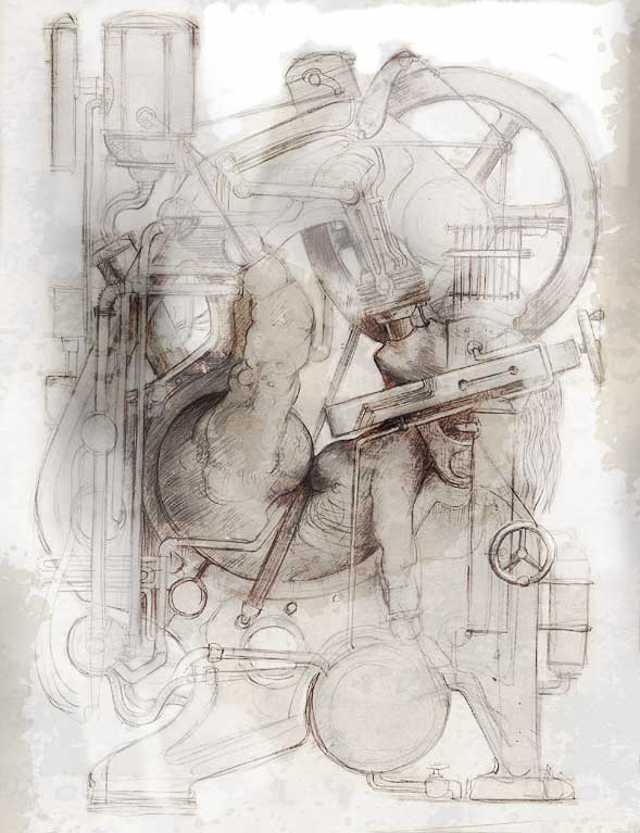 音楽の風景　ガラージュ作場知生さん　挿絵 音楽の風景 ガラージュ作場知生さん 挿絵 音楽の風景 ガラージュ