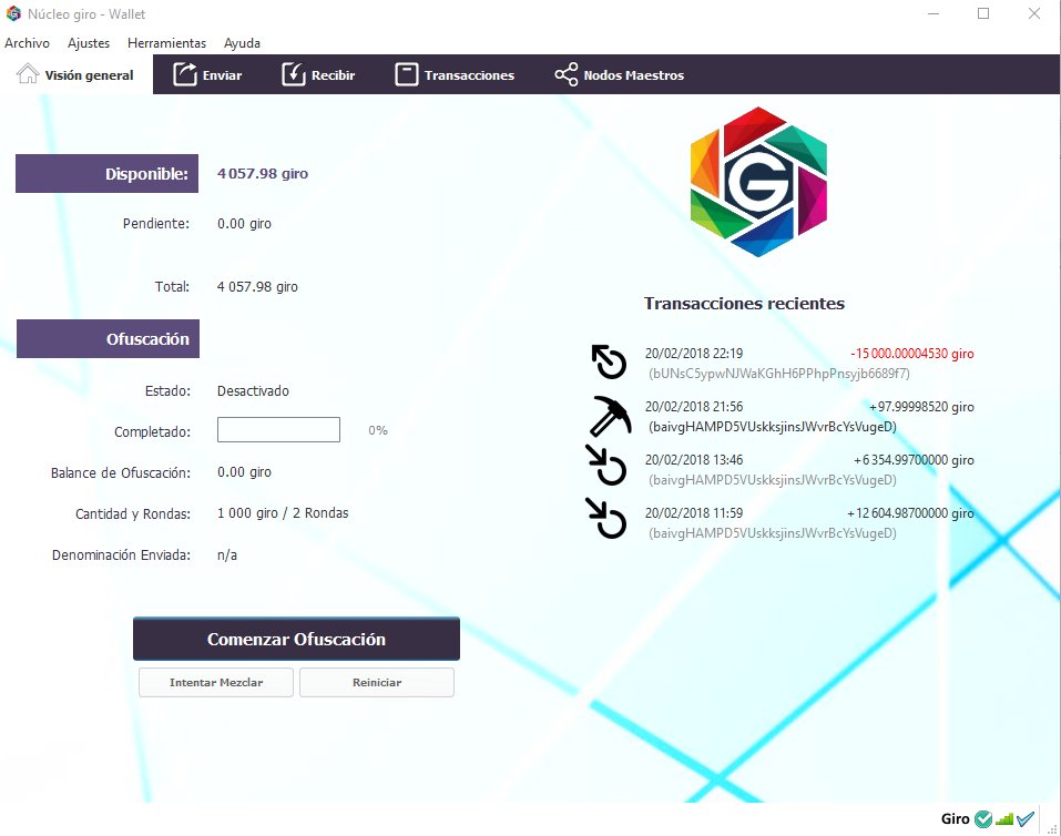 GiroDevelopment's tweet image. did you already update the new wallet? this how it looks ;)