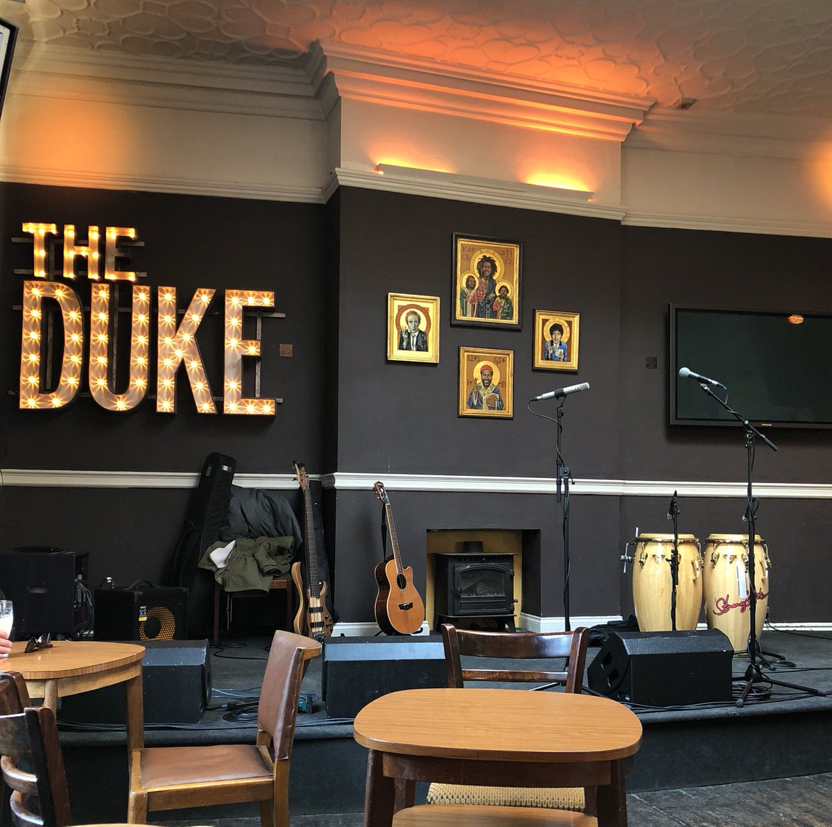 Straight back from Cuba and onto our favourite stage! Playing for you from 3pm <a href="/DukesWhitstable/">The Duke</a> #cubanmusic #livemusic #Whitstable