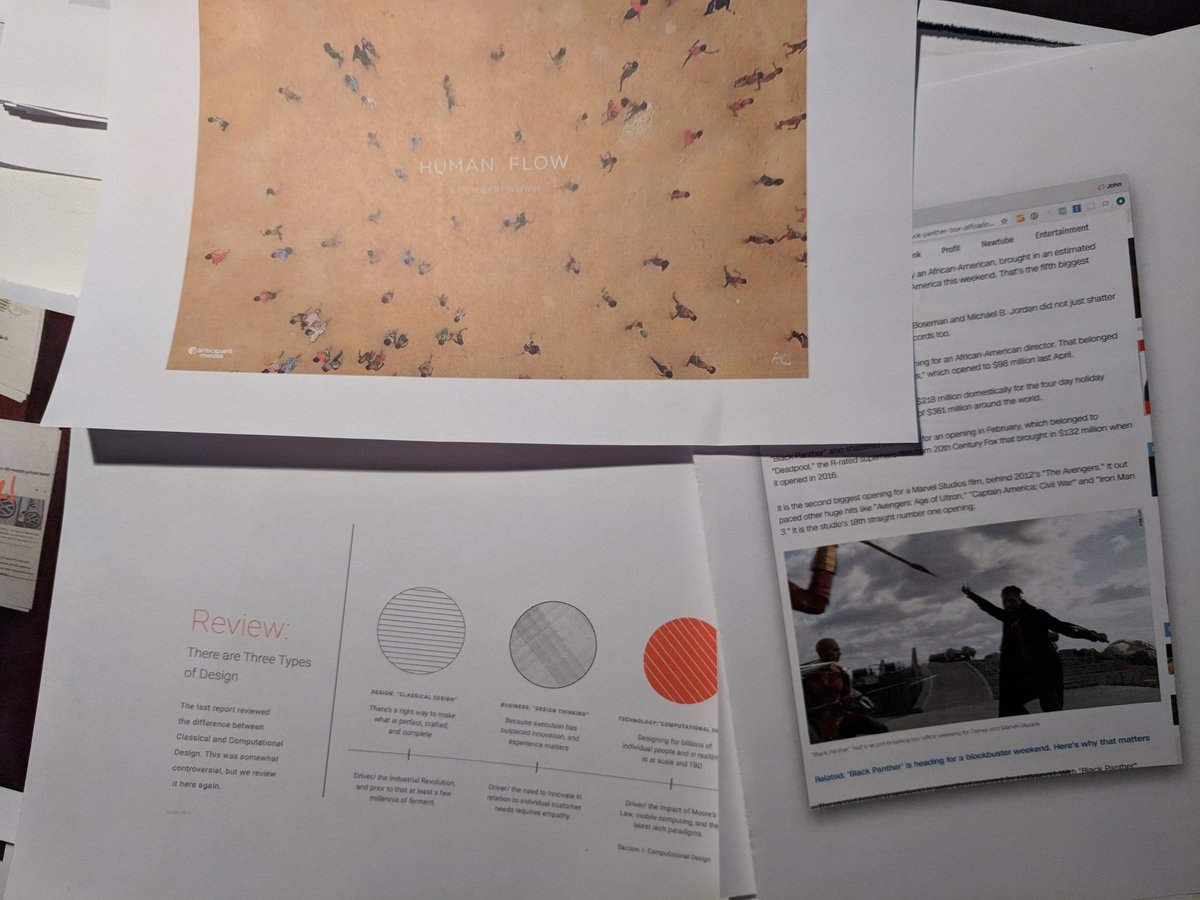 Inkbotdesign's tweet image. AI (Weiwei) and Wakanda are def making it into the 2018 #DesignInTech Report. by #johnmaeda