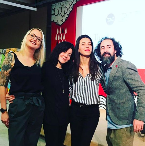 Let's hear it for our TAC10 guest speakers Anna Dimitrova and Yasha Young who joined our Director <a href="/TinaZiegler/">Tina Ziegler</a> for an art fuelled discussion. Additionally, we would like to extend special thanks to our host <a href="/Sersancho/">sergio sancho</a> and his team from <a href="/UrvanityArt/">Urvanity-art</a> . Till next time!