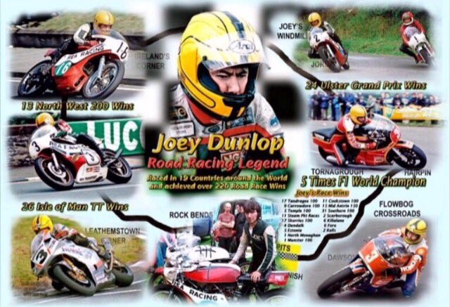 Happy birthday Joey Dunlop.. 