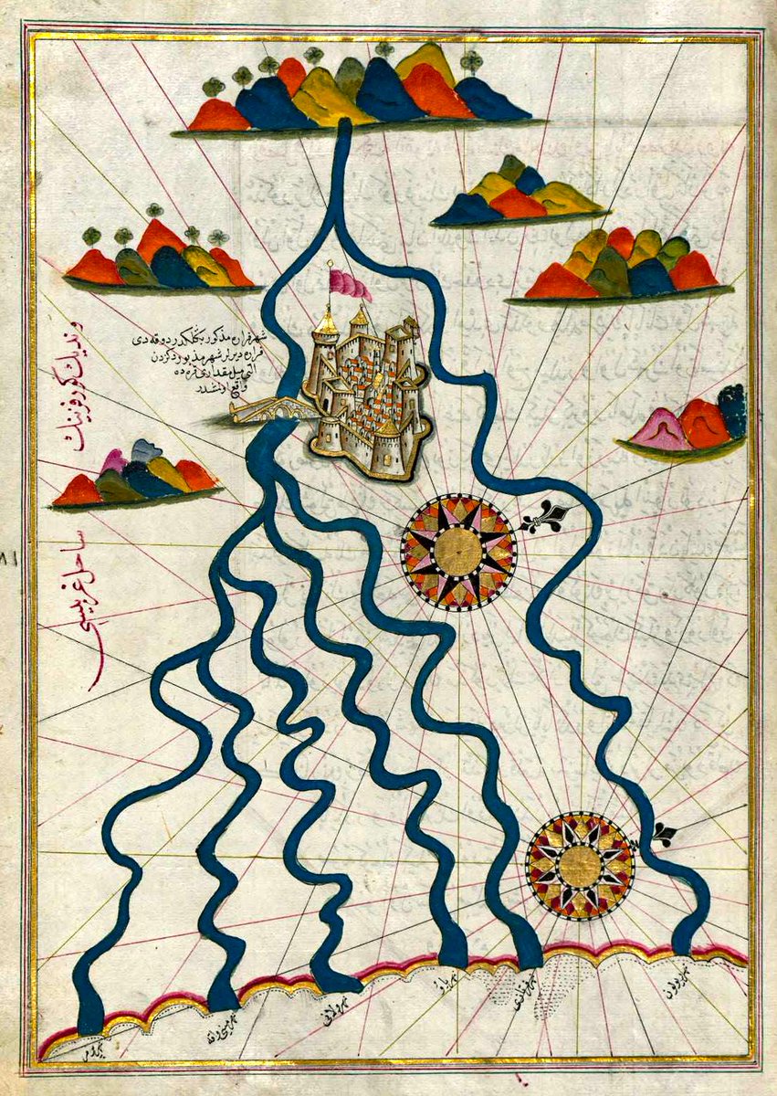wallacetim's tweet photo. Seriously, if you want a cartographic rabbit hole, poke around in the open History of Cartography volumes. https://t.co/kTwULUOCui 

You'll find amazing stuff. Like, say, this: Kitab-i Bahriye https://t.co/DONJTW0H3p https://t.co/miEWkMZLij