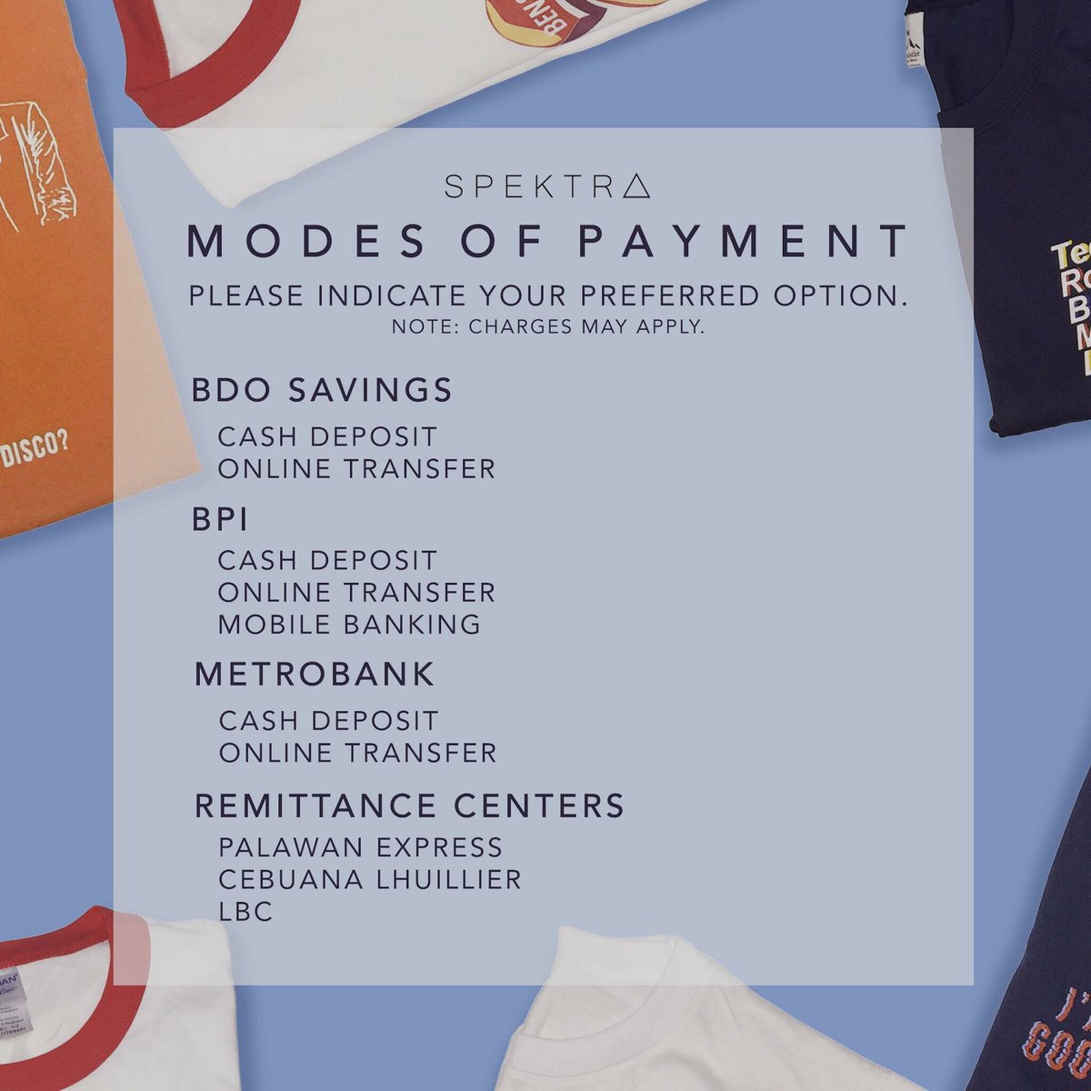 spektraph's tweet image. Details on how to order 🔺