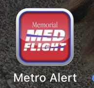 MemorialMEDFLT's tweet photo. Have you updated your apps? Check out the new Memorial Medflight Metro alert logo. https://t.co/rrtSNiYn4O