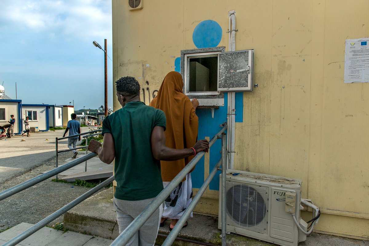 Teo_Kermeliotis's tweet photo. 'I defy anybody to stay in this camp for 48 hours' - Life inside #Kofinou reception centre for asylum seekers - pics by @SIDERIDISDIMAX https://t.co/vBKYLNZ7ZN #Cyprus @KISAOfficial https://t.co/l6snmWagGW
