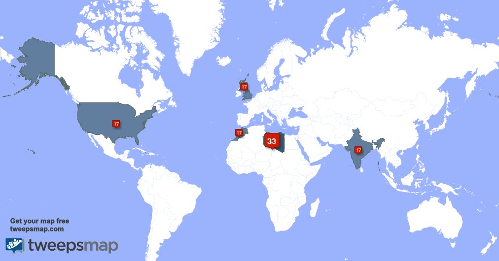 لدي 1 متابعين جدد من بريطانيا خلال الأسبوع الماضي tweepsmap.com/!doafaheem90