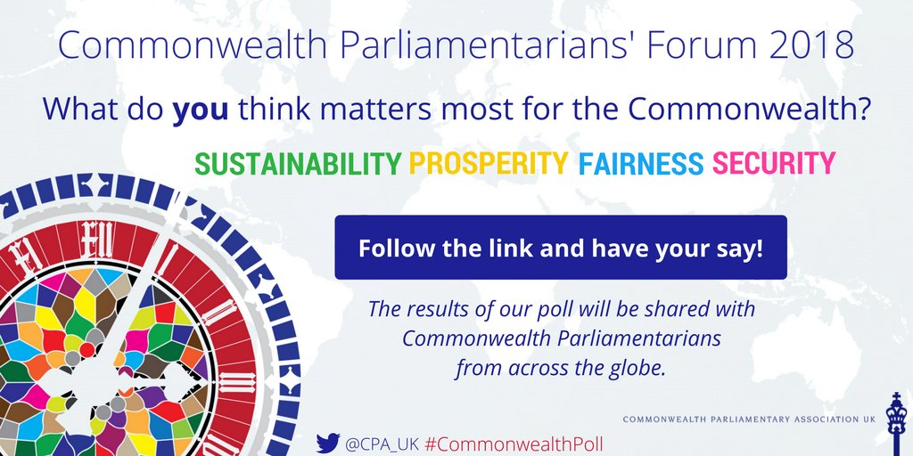 RoyalCWSociety's tweet photo. Have your say on what you think should matter most to the #Commonwealth, and where you see the organisation in 10 years time:
https://t.co/DlJivWnpJf
#CommonwealthPoll @CPA_UK https://t.co/Gw0evqBNVH