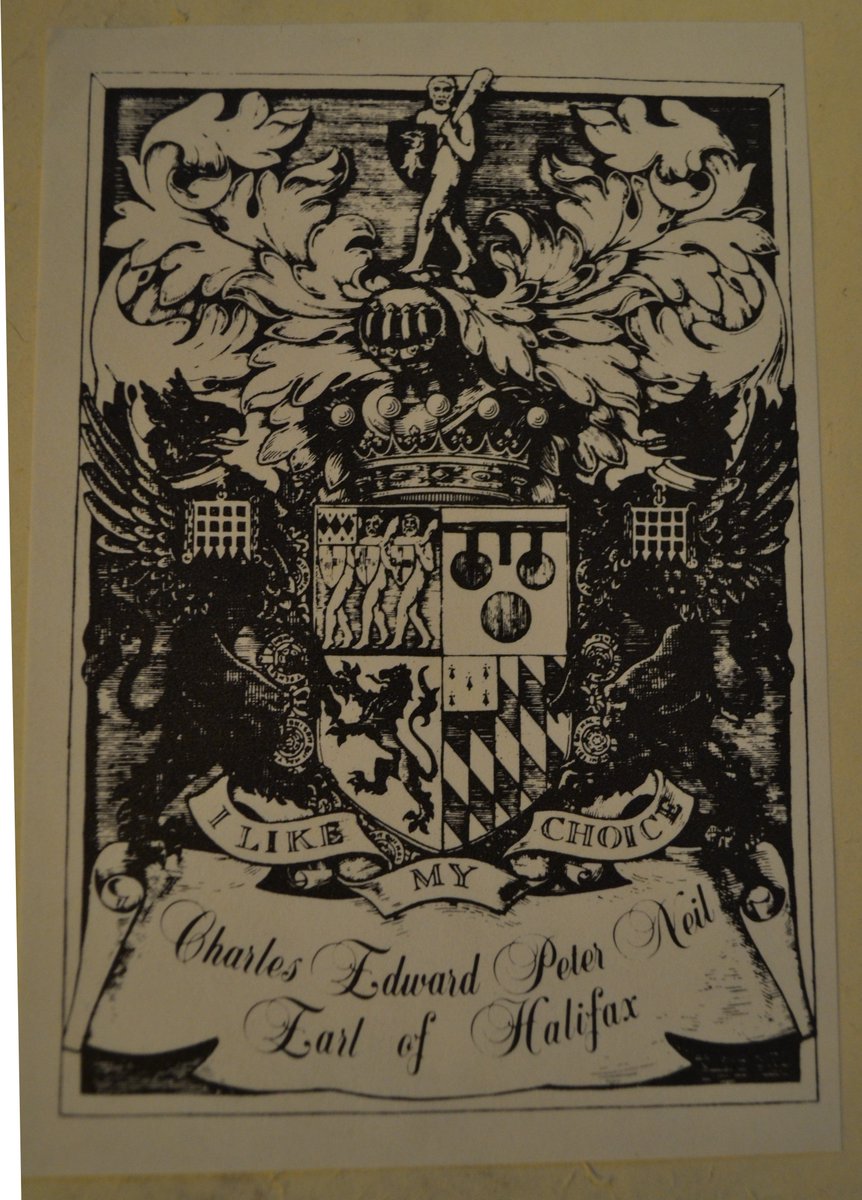UoYBorthwick's tweet photo. One last dissertation idea for you. Did you know Charles Lindley Wood, 2nd Viscount Halifax wrote a book of ghost stories? The book, as well as the extensive Halifax family archive, can all be found in our collection. #dissertationideas @UoYEnglish https://t.co/KDCjSeBlVU