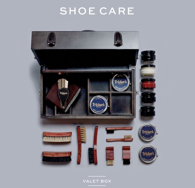 trickers shoe care