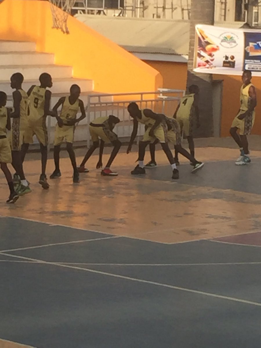 AtemAlek's tweet photo. The first teens basketball tournament sponsored by CHEPSSD- the national NGO in South Sudan, with a theme of; promoting health, peace, education, sanitation and hygiene in the community through support https://t.co/c84mjER7x7